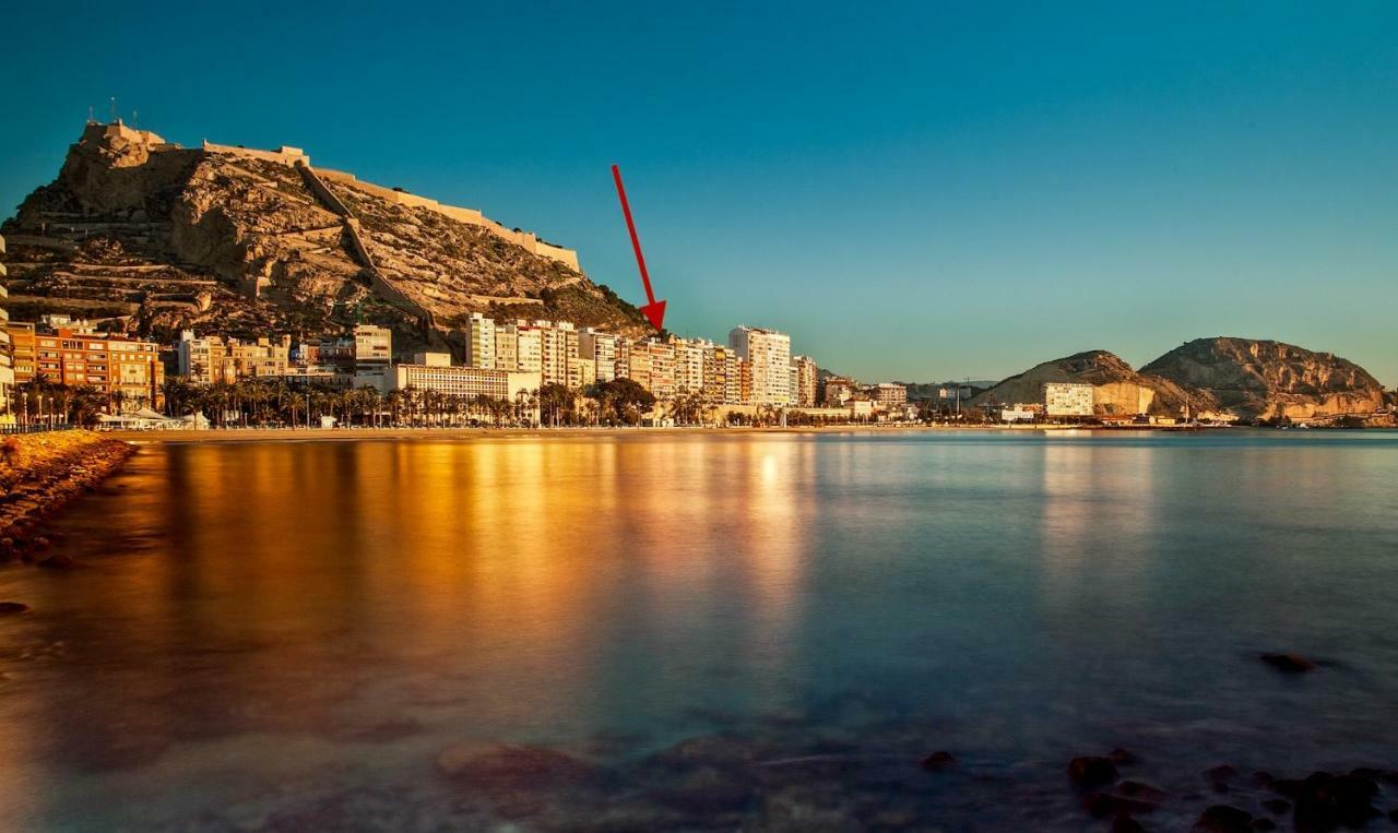 Stunning Sea View Leilighet Alicante Eksteriør bilde