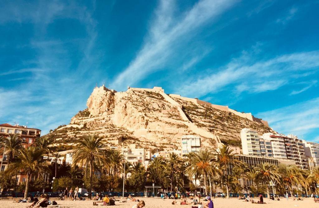 Stunning Sea View Leilighet Alicante Eksteriør bilde
