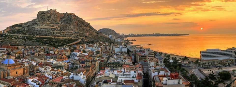 Stunning Sea View Leilighet Alicante Eksteriør bilde